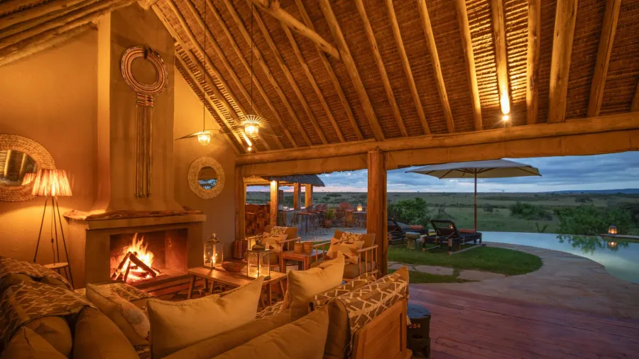 Naboisho Camp · Lounge