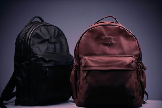 Two backpacks