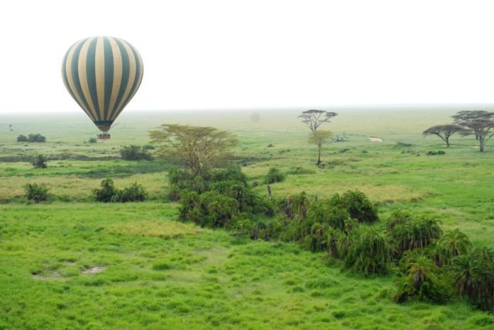 Tanzania balloon safari