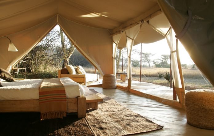 Naibor Tent luxury tent masai mara