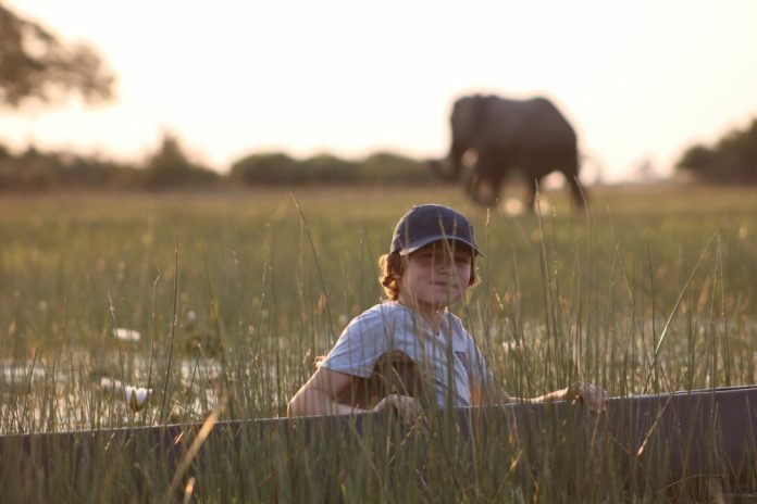 A Child On Safari okavango