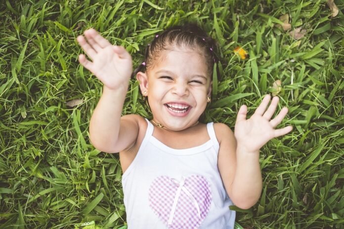 kid having fun