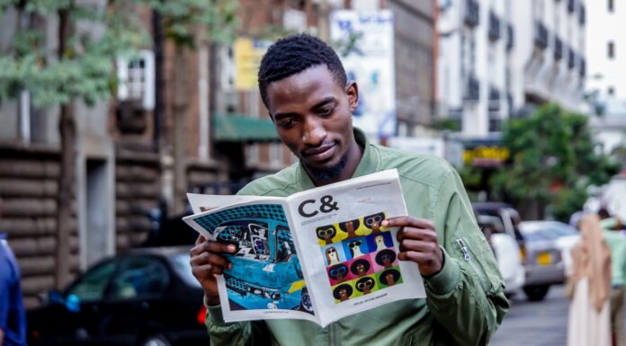 What to Wear in Nairobi a man walking on the streets of Nairobi