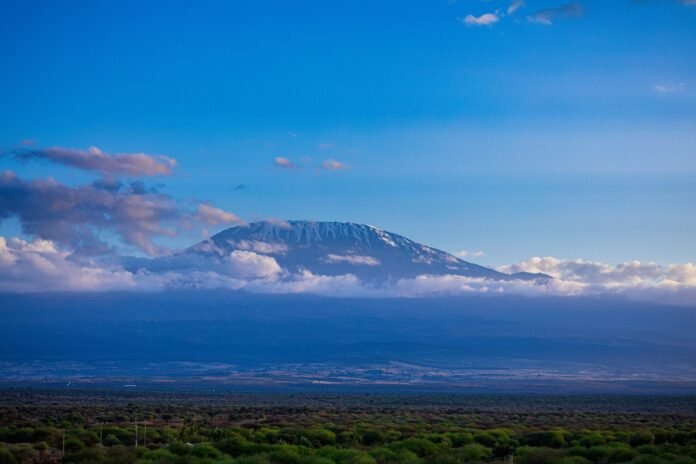 Views of Kilimanjaro from Amboseli
