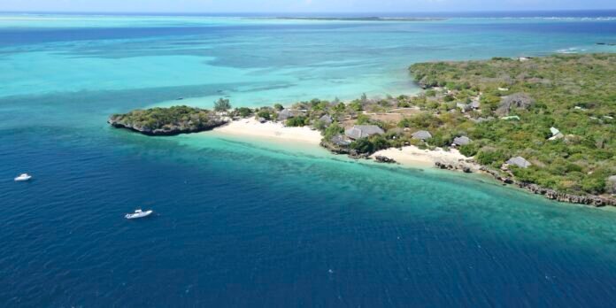 A view from above of Quirimbas
